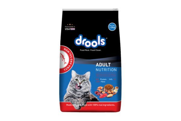 Drools Adult Dry Cat Food - Tuna & Salmon (1.2kg)