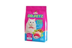 Dr. Petz Adult Cat Food Chicken & Tuna Flavor 1kg