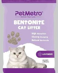 PetMetro Bentonite Cat Litter Lavender Flavour (25L)