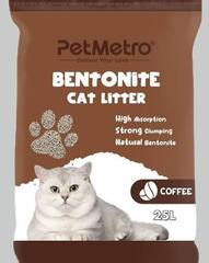 PetMetro Bentonite Cat Litter Coffee Flavour (25L)