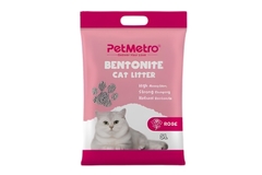 PetMetro Bentonite Cat Litter Rose Flavour (5L)