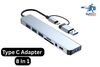 8 in 1 Type-C USB Hub Adapter - image 1