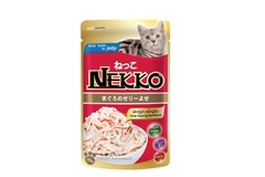 Nekko Pouch Tuna Topping Kanikama in Jelly 70g
