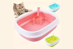 Regular Cat Litter Box with Scoop