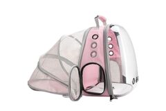 Expandable Large Capacity Pet Carrier Bag for Dogs and Cats.