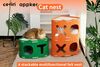 Stackable Felt Cat House with Scratching Sanctuary - image 3