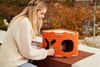 Stackable Felt Cat House with Scratching Sanctuary - image 4
