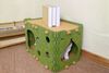 Rectangular Foldable Cat House with Scratching Sanctuary - image 4