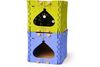 Rectangular Foldable Cat House with Scratching Sanctuary - image 7