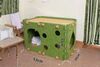 Rectangular Foldable Cat House with Scratching Sanctuary - image 8