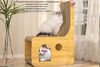 Double Decker L-shaped Cat Scratching Cardboard with 4 Ball Toys - image 4