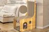Double Decker L-shaped Cat Scratching Cardboard with 4 Ball Toys - image 5