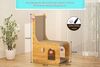 Double Decker L-shaped Cat Scratching Cardboard with 4 Ball Toys - image 8