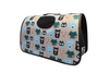 Cute Cartoon Print Foldable Pet Carrier Bag with Mesh Window - image 7