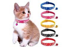 Adjustable Collar with Pendant Bell for Cat & Puppy