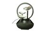 Indoor Tabletop Water Fountain Silver Flower With Ring Light for Home Decoration - image 1