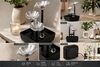 Indoor Tabletop Water Fountain Silver Flower With Ring Light for Home Decoration - image 10