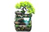 Rainforest Tabletop Mini Waterfall Fountain with LED Lights - image 1