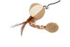 Cat Wooden Stick Teaser Toy – Burlap Pumpkin Shape with Feather - image 6