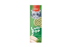 Wanpy Freeze Dried Cat Treat Lollipop with Chicken, Goat Milk & Cat Grass 1.4gm
