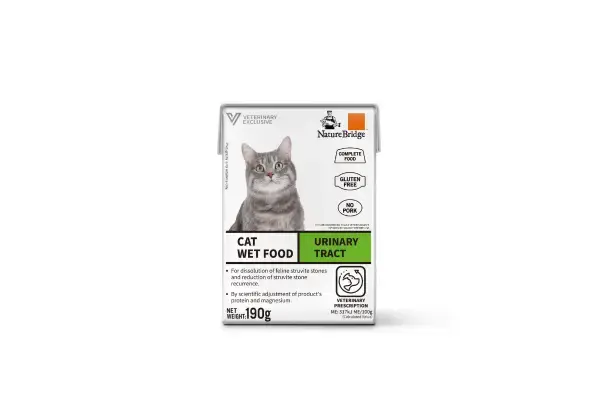 Nature Bridge Veterinary Complete Prescription Cat Wet Food Urinary Tract 190g