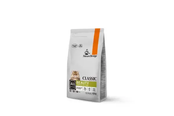 Nature Bridge Classic Complete Cat Dry Food for Beauty Cat  All Life Stages 400g