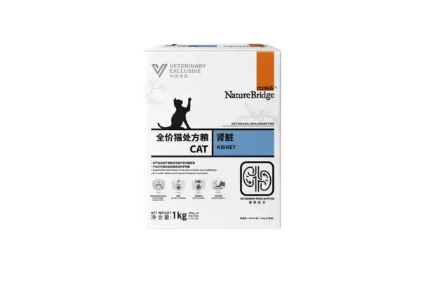Nature Bridge Vet Complete Prescription Adult Cat Dry Food for Kidney 1kg