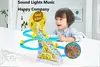 Duck Stair-Climbing and Slide Toy Race Track Set with Flashing Lights & Music - image 4