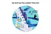 Automatic Stair-Climbing Penguin Slide Track Set with Lights & Music - image 3