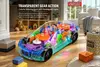 3D Gear Raching Simulation Car Toy with 360° Rotation, Lights & Music - image 2