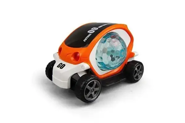 Didai 09 Rotating Stunt Car Toy with 4D Lights & Music