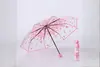 Eforcase Cute Cherry Blossom Folding Clear Umbrella - image 6