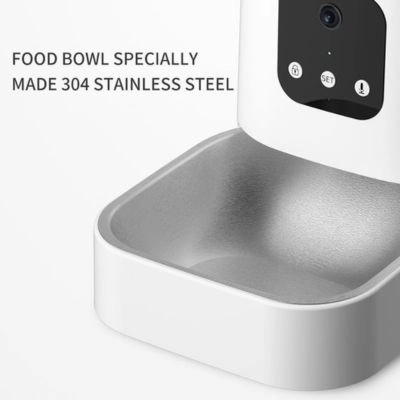 Automatic Cat Feeder Dispenser with Camera & Voice Interaction (5L)