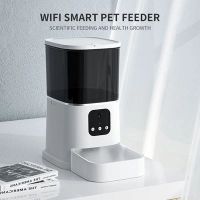 Automatic Cat Feeder Dispenser with Camera & Voice Interaction (5L)