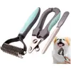 Three-in-One Pet Grooming Comb Claw Clippers for Cats & Dogs - image 6