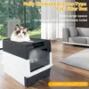 Cat Litter Box Tray with Scoop Lid - Medium - image 5
