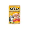 Nekko Pouch Tuna Topping Salmon in Gravy 70g - image 1