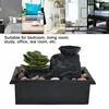 Tabletop Waterfall Decorative Desk Fountain with Soft Light - image 5