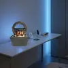 Tabletop Waterfall Decorative Desk Fountain with Soft Light - image 2