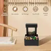 Tabletop Vintage Indoor Waterfall Decorative Desk Fountain with Led Light - image 3
