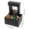 Tabletop Vintage Indoor Waterfall Decorative Desk Fountain with Led Light - image 7