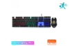 Jeqang JK-1980 Wired RGB Keyboard & Mouse Set with USB Interface, Durable Design for Laptop & Computer - image 2