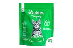 Oskies Adult Cat Food Chicken (1kg)
