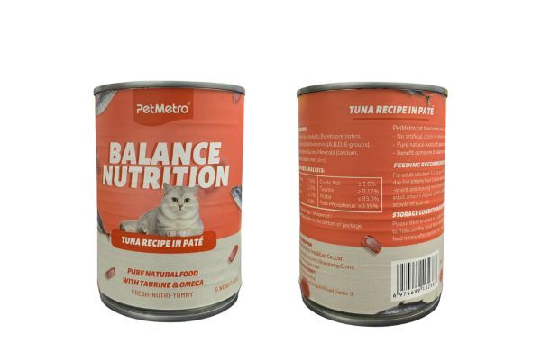 PetMetro Cat Can Food - Tuna Recipe in Pate (430g)