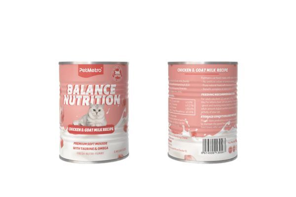 PetMetro Kitten Can Food - Chicken & Goat Milk Recipe (430g)