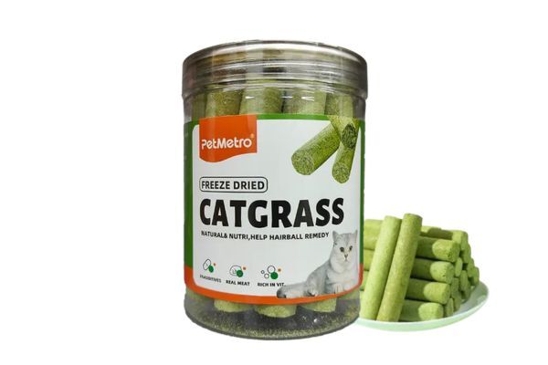 PetMetro Freeze Dried Cat Grass Teething Stick - Chicken (130g)
