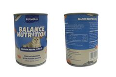 PetMetro Cat Can Food - Salmon Recipe in Pate (430g)