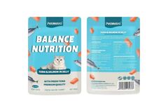 PetMetro Balance Nutrition Cat Pouch - Tuna & Salmon in Jelly (85g)