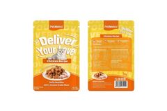 PetMetro Human Grade Cat Pouch - Chicken Recipe in Gravy (85g)