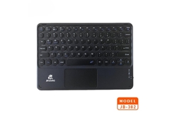 Jeqang JB-382 Ultra-Thin Bluetooth Mini Keyboard with Touchpad & USB-C
